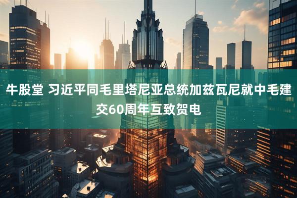 牛股堂 习近平同毛里塔尼亚总统加兹瓦尼就中毛建交60周年互致贺电